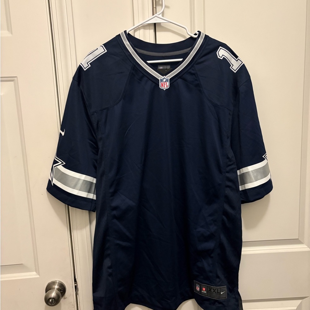 NFL Dark Blue and Gray Men's Jersey